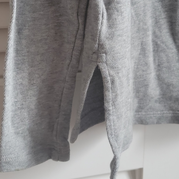 JAMES PERSE Heathered Gray Crop Top 00 - Picture 5 of 6